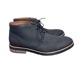 Hawker Rye Men’s Lace Up Chukka Boots Size 11 Charcoal Gray Casual Dress Shoes